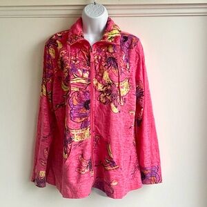 Three Hearts Zip Jacket